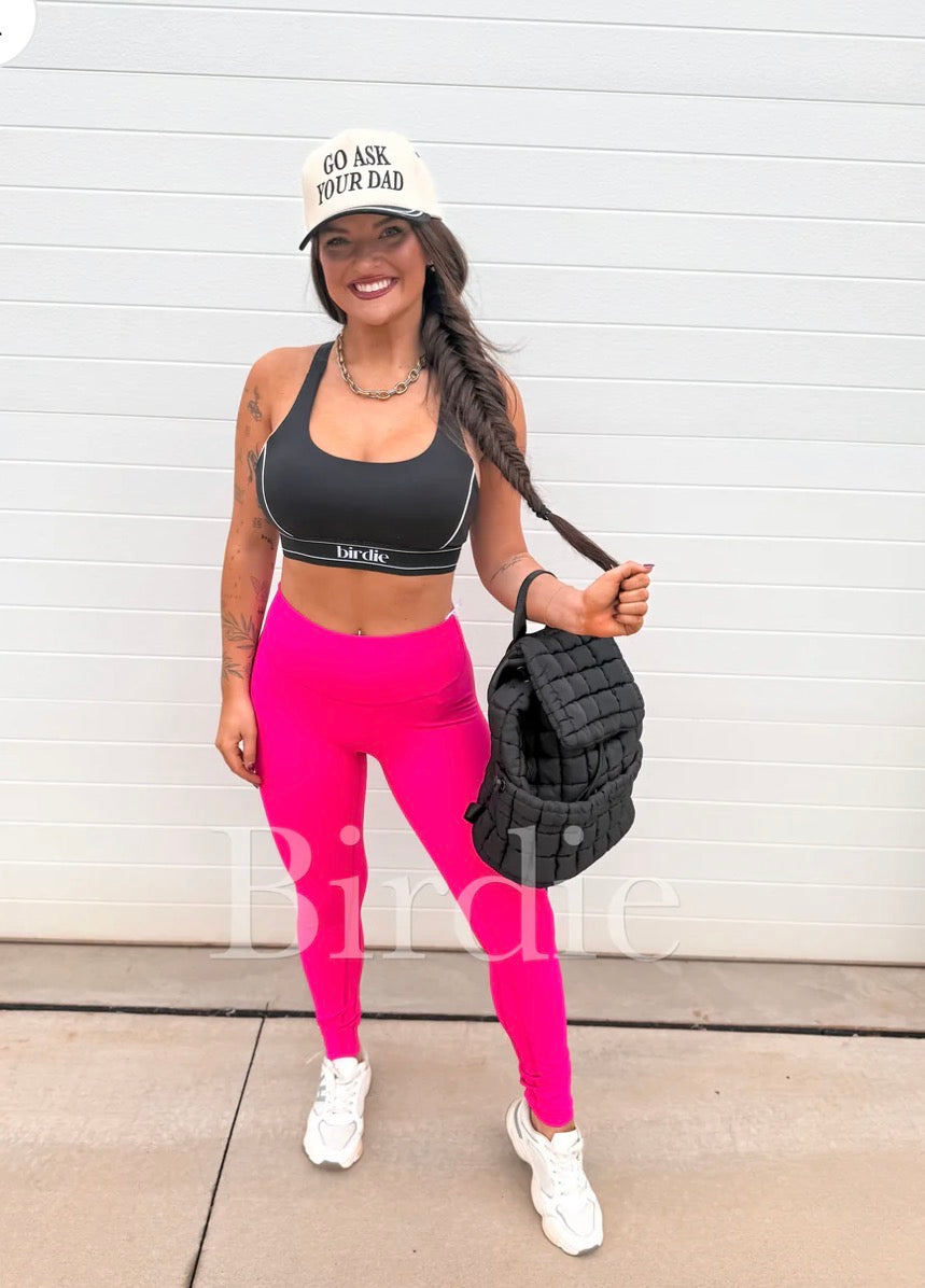 PREORDER: Melt Leggings in Hot Pink // eta 3-4 weeks