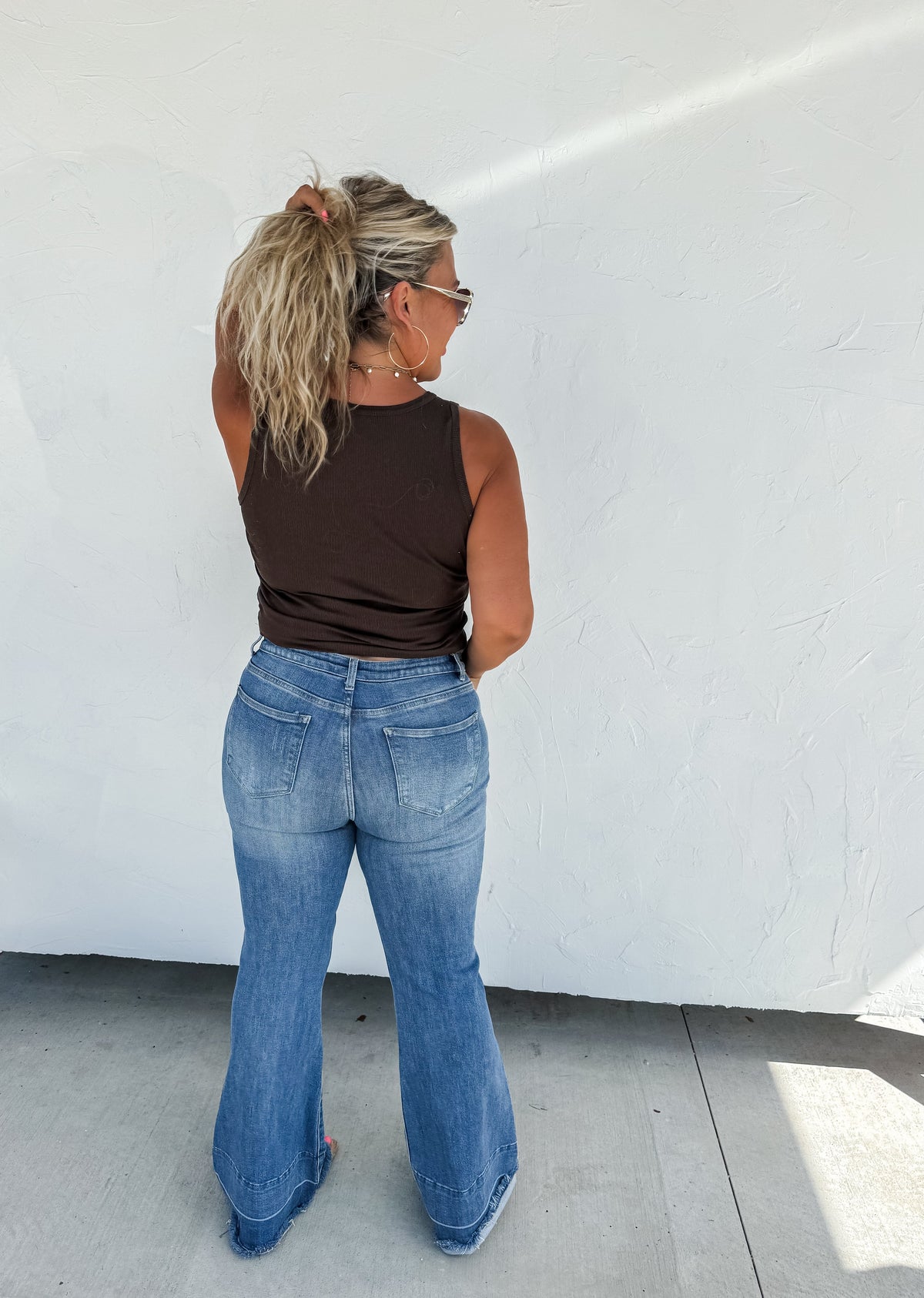 Romi Medium Wash Tummy Control Jeans — image 09
