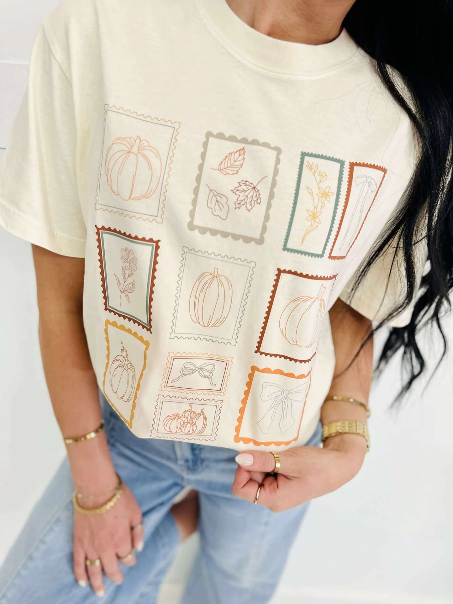 PREORDER: Fall Season Stamp Tee // ships 2-3 weeks