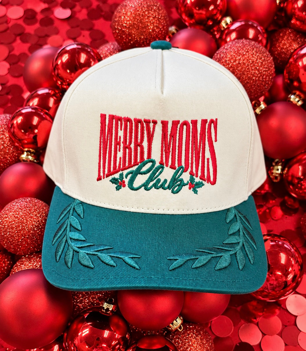 Merry Moms Club Leaf Hat