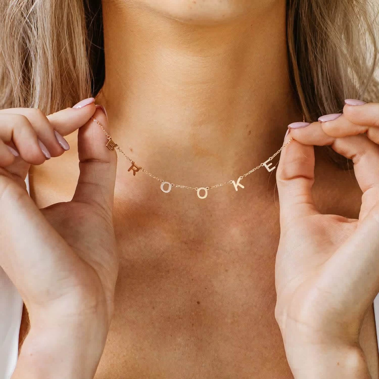 {custom} PREORDER // Word/Name Necklace // eta September