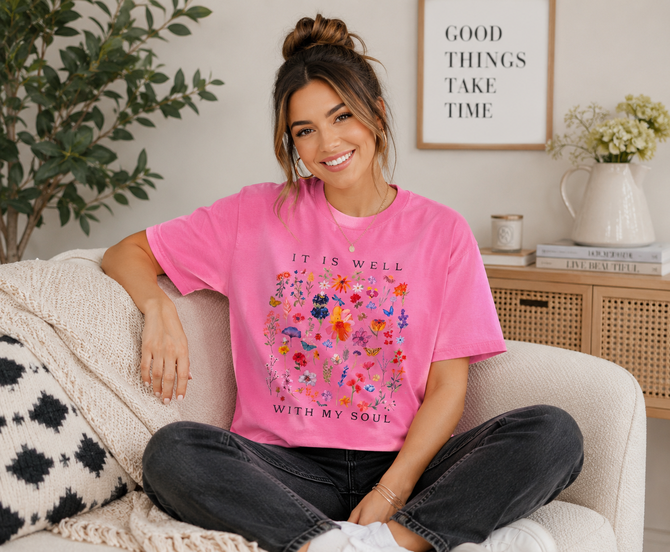 *Flash Deal* PREORDER: It Is Well With My Soul Tee // eta 2 weeks