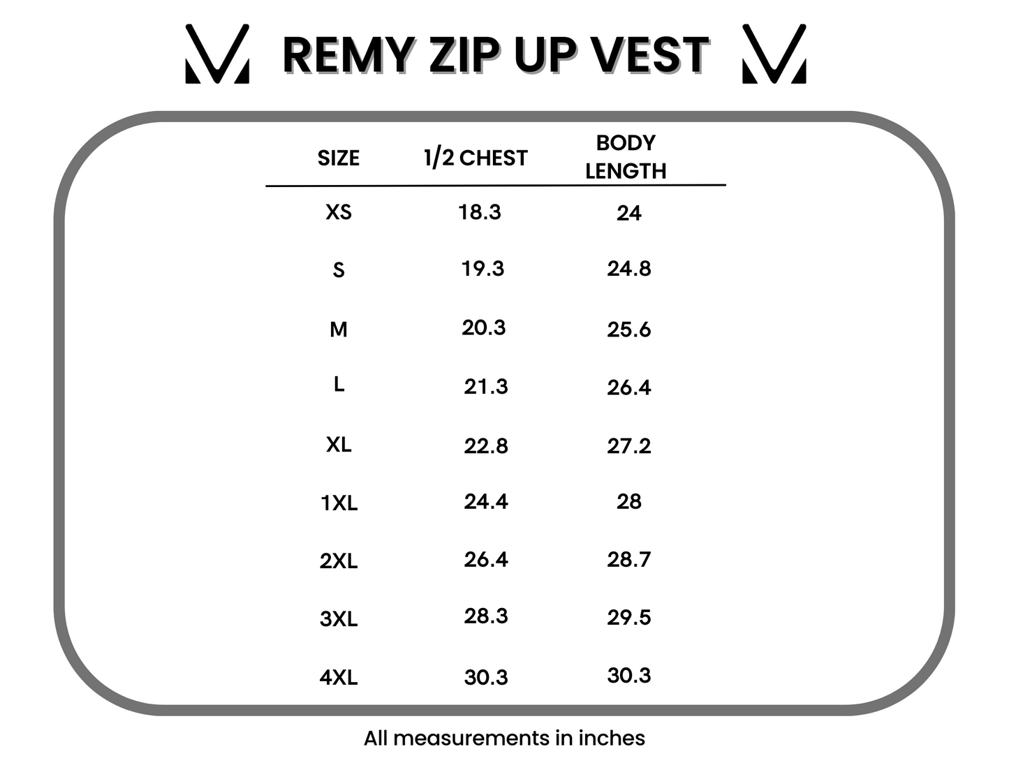 IN STOCK Remy Zip Up Vest - Black