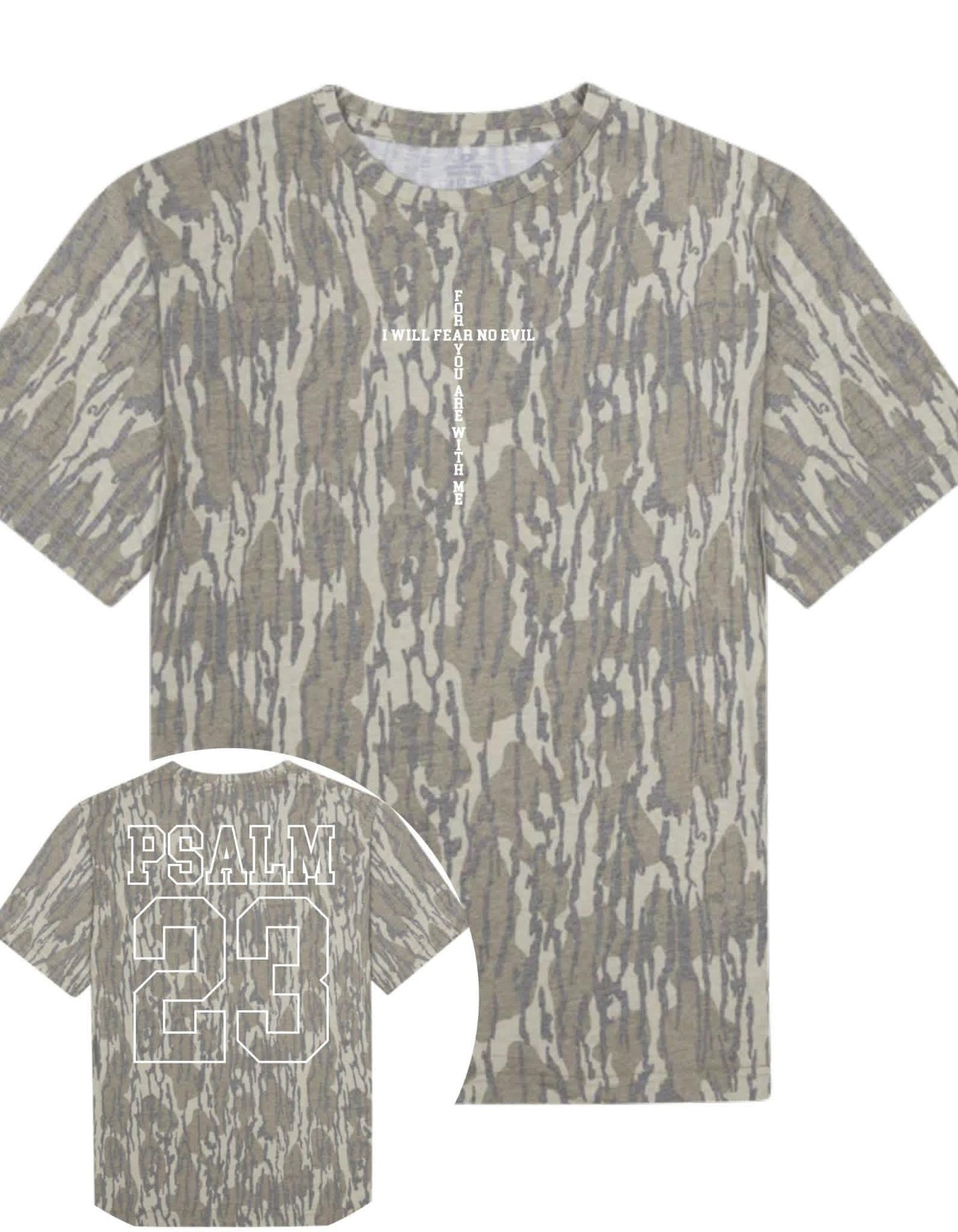 PREORDER: Psalm 23 Bottomland Camo Tee