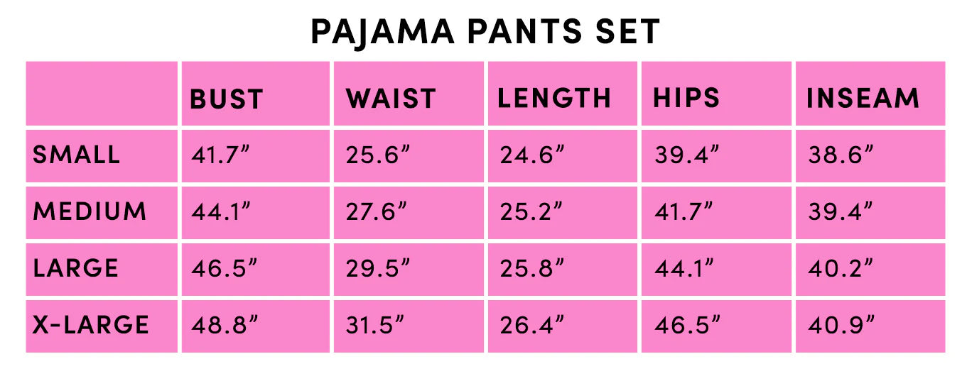 PREORDER: Book Club Pajama Pants Set // eta early Sept