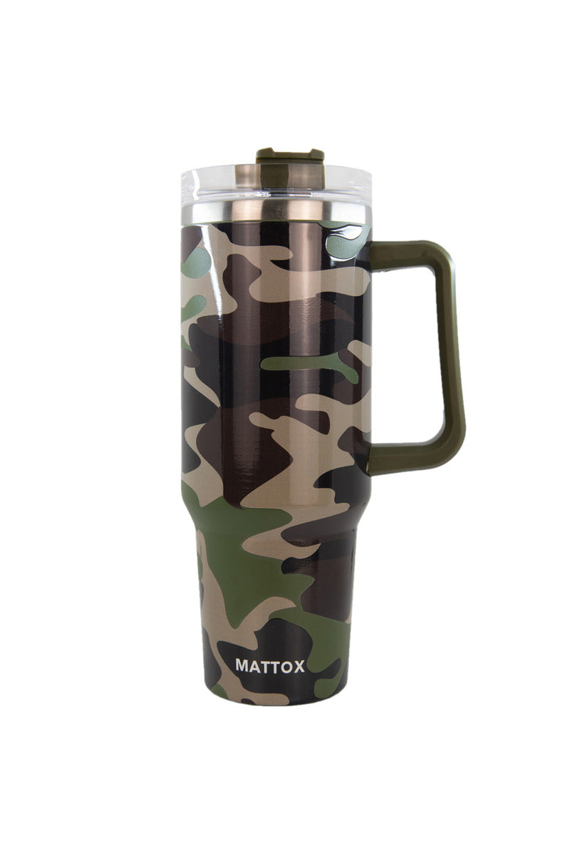 FLASH DEAL // Camo Print 40oz Tumbler // SHIPS IN 1-2 WEEKS