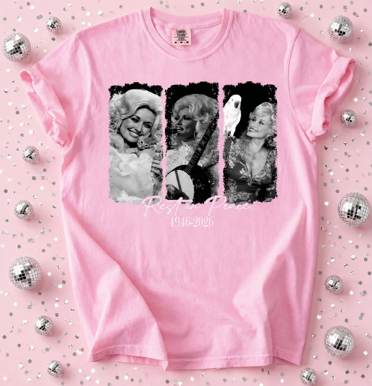 PREORDER: Rest in Peace Dolly Tee // ships in 2-3 weeks