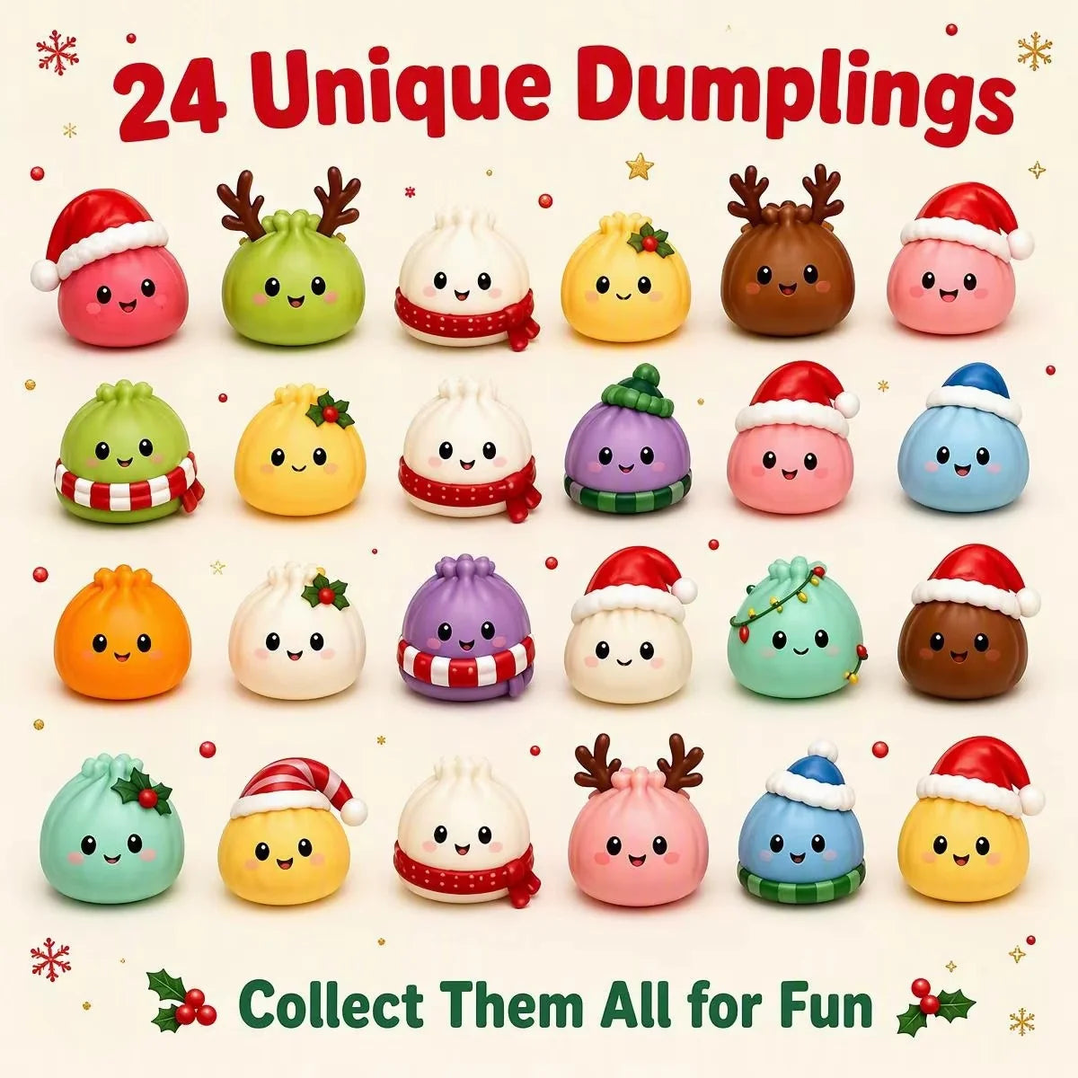 FLASH DEAL: PREORDER: Mystery Dumpling Advent Calendar // eta mid October shipping