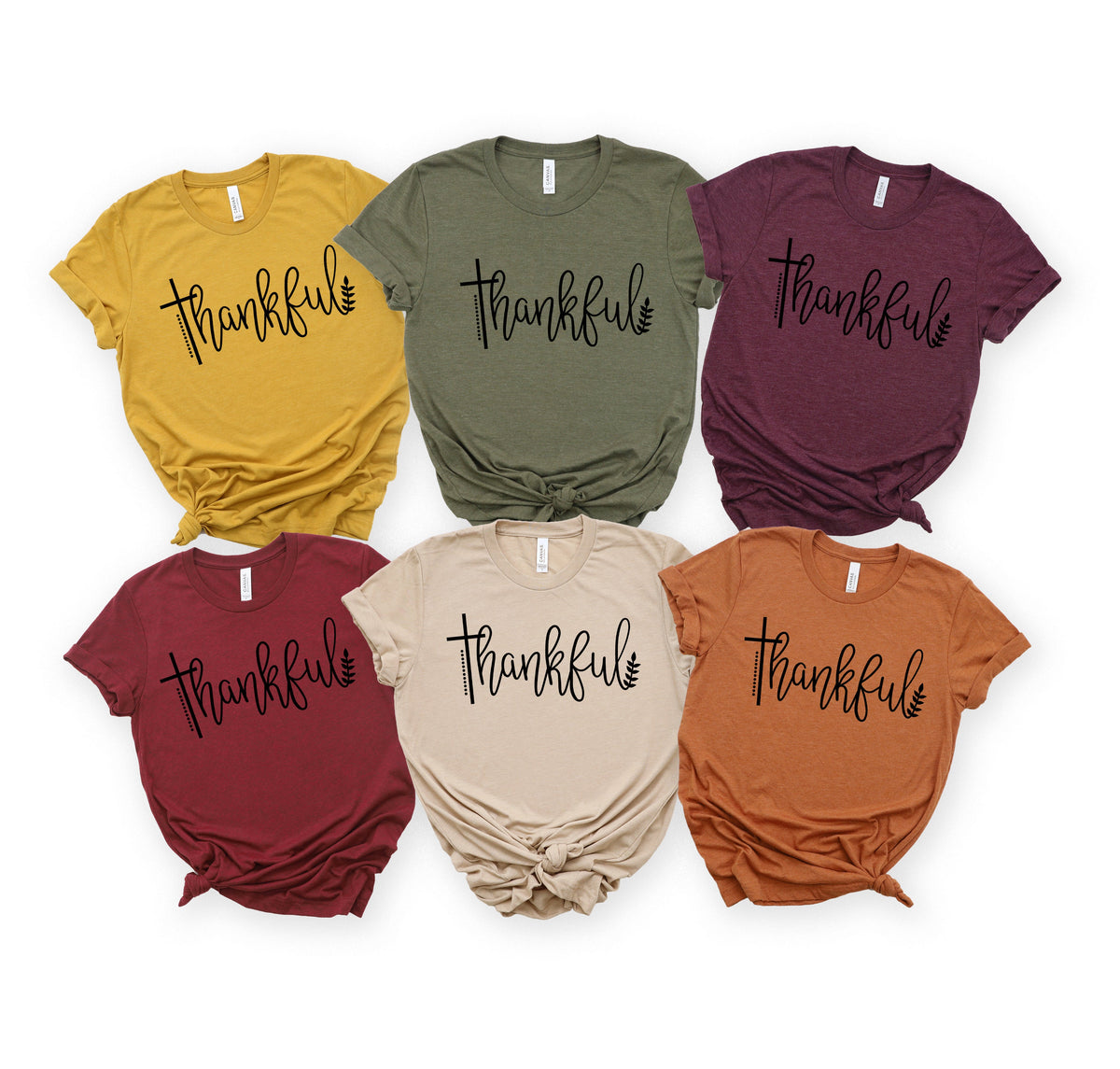 SHIPS QUICK: Fall Thankful Graphic Tee // Ships in about a week