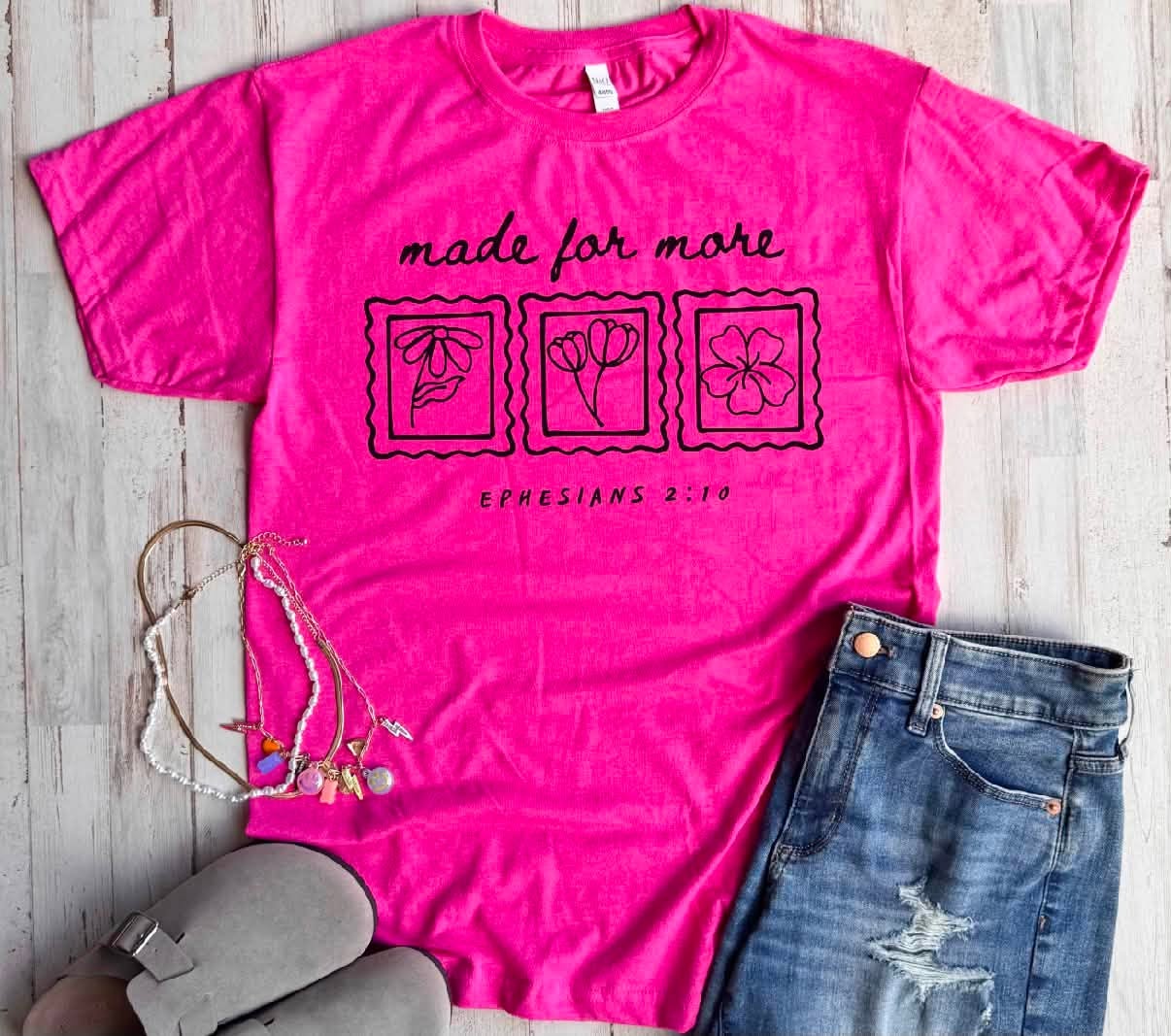 FLASH DEAL // PREORDER: Made for More Tee // ships in about 2 weeks