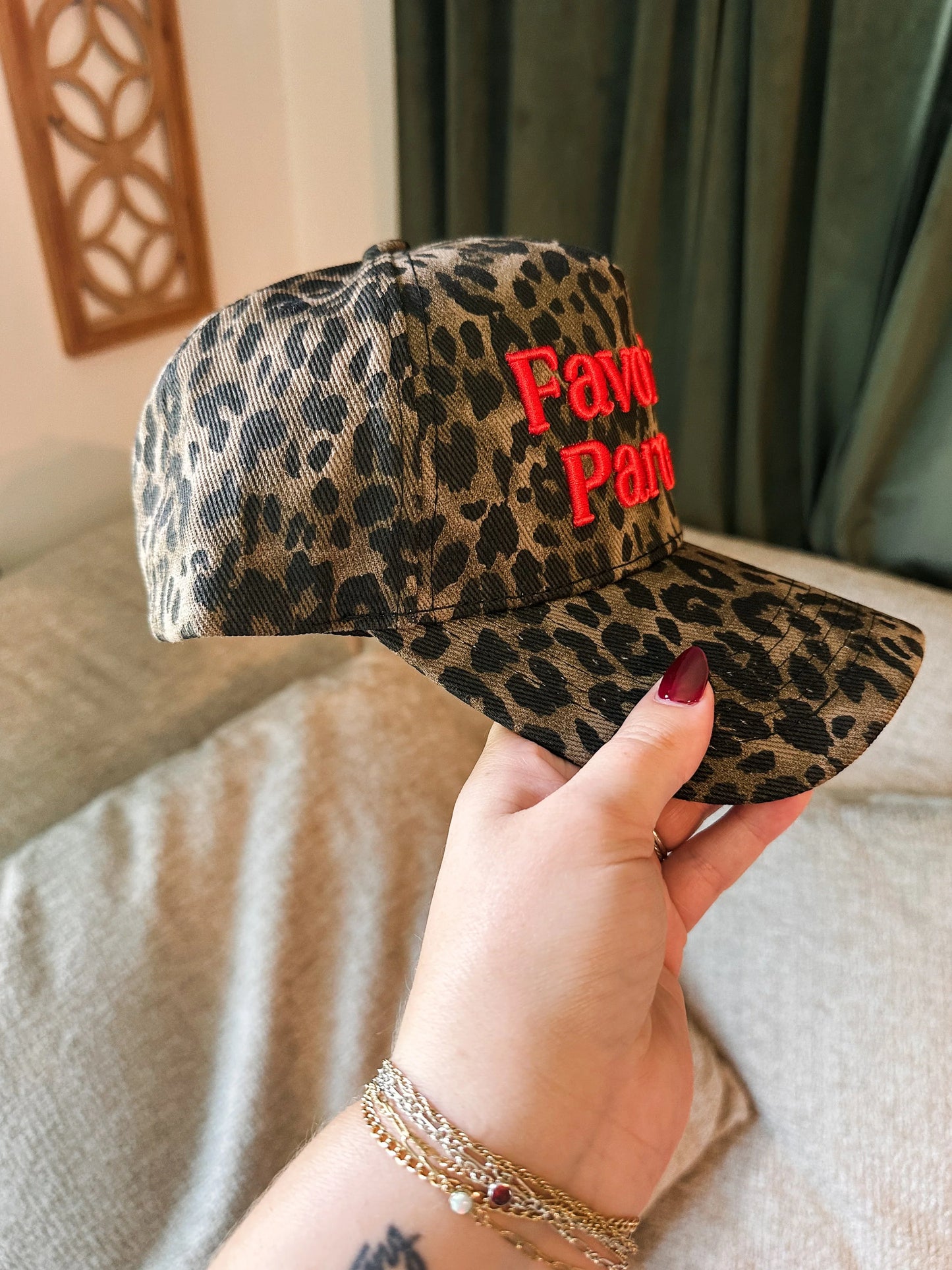 PREORDER: Favorite Parent Leopard Cap // ships in 1-2 weeks