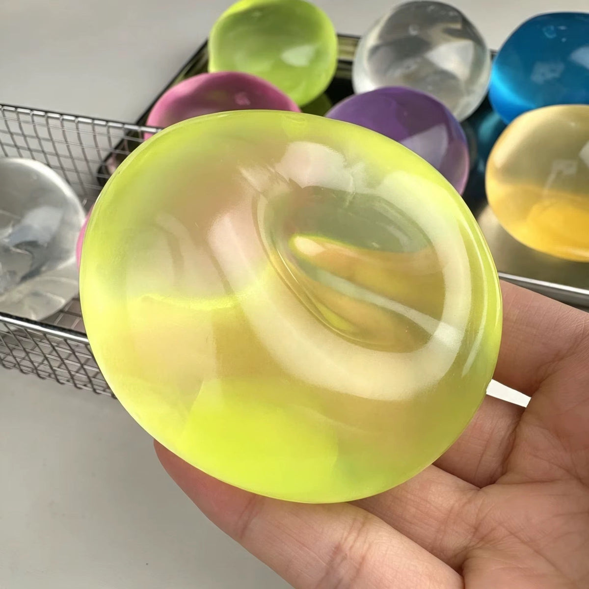 Coconut Oil Ball Squishy