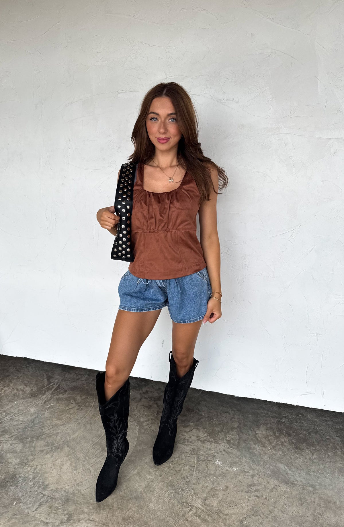 Desert Belle Suede Tank — image 00