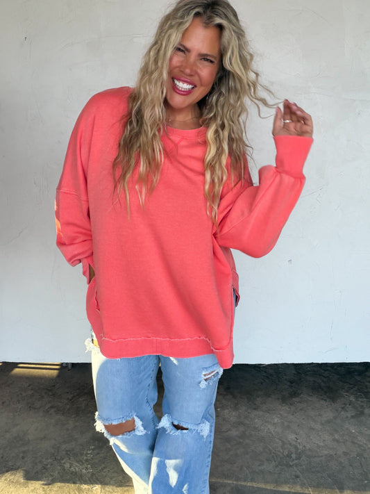 Joss Washed Sweatshirt — image 00