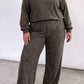 Stripe Cozy Terry Knit Pullover + Pocket Pants Set — image 00