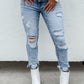 Billie Light Wash Distressed Skinny Jeans — image 00