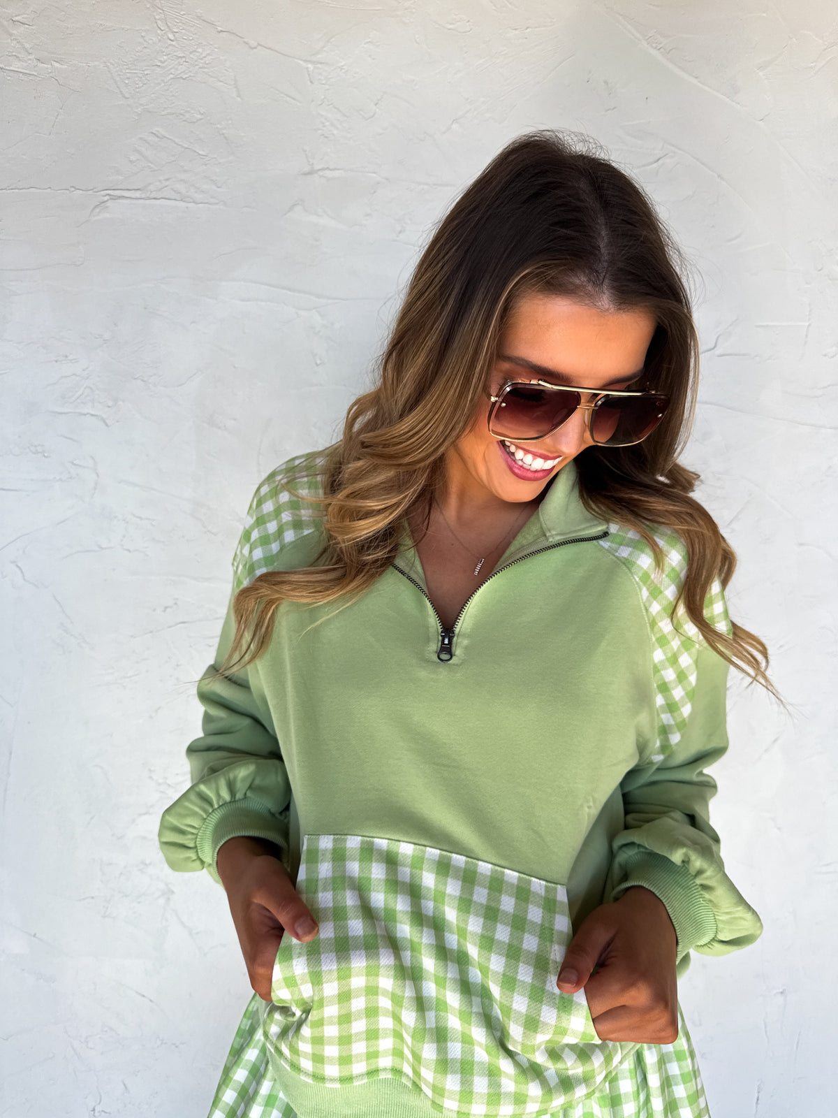 Just Living Quarter Zip Pullover — image 00