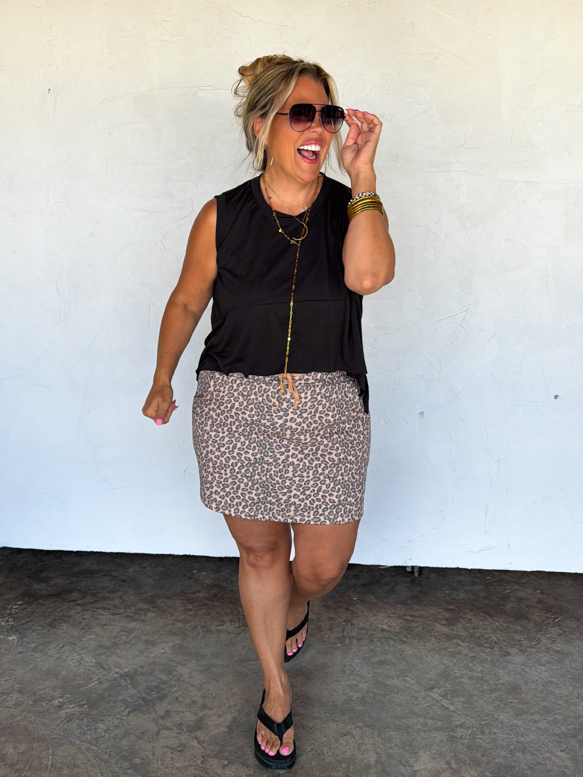 Wild Side Cheetah Skirt — image 00
