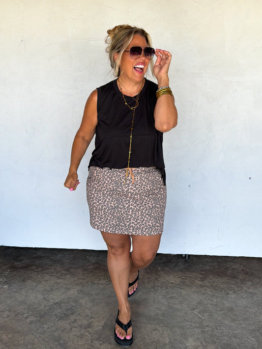 Wild Side Cheetah Skirt — image 00