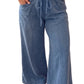 Mineral Wash Wide Leg Pocket Plus Size Pants — image 01