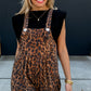 Cheetah Karli Boho Overalls — image 01