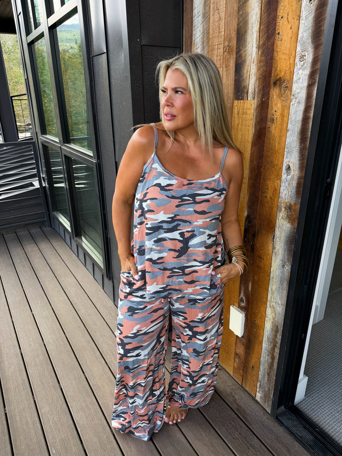 PREORDER: Camo Delilah Pant Set // ETA week of 11/2–11/16 // ships free — image 01