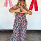 Cassidy Floral Denim Overalls — image 01