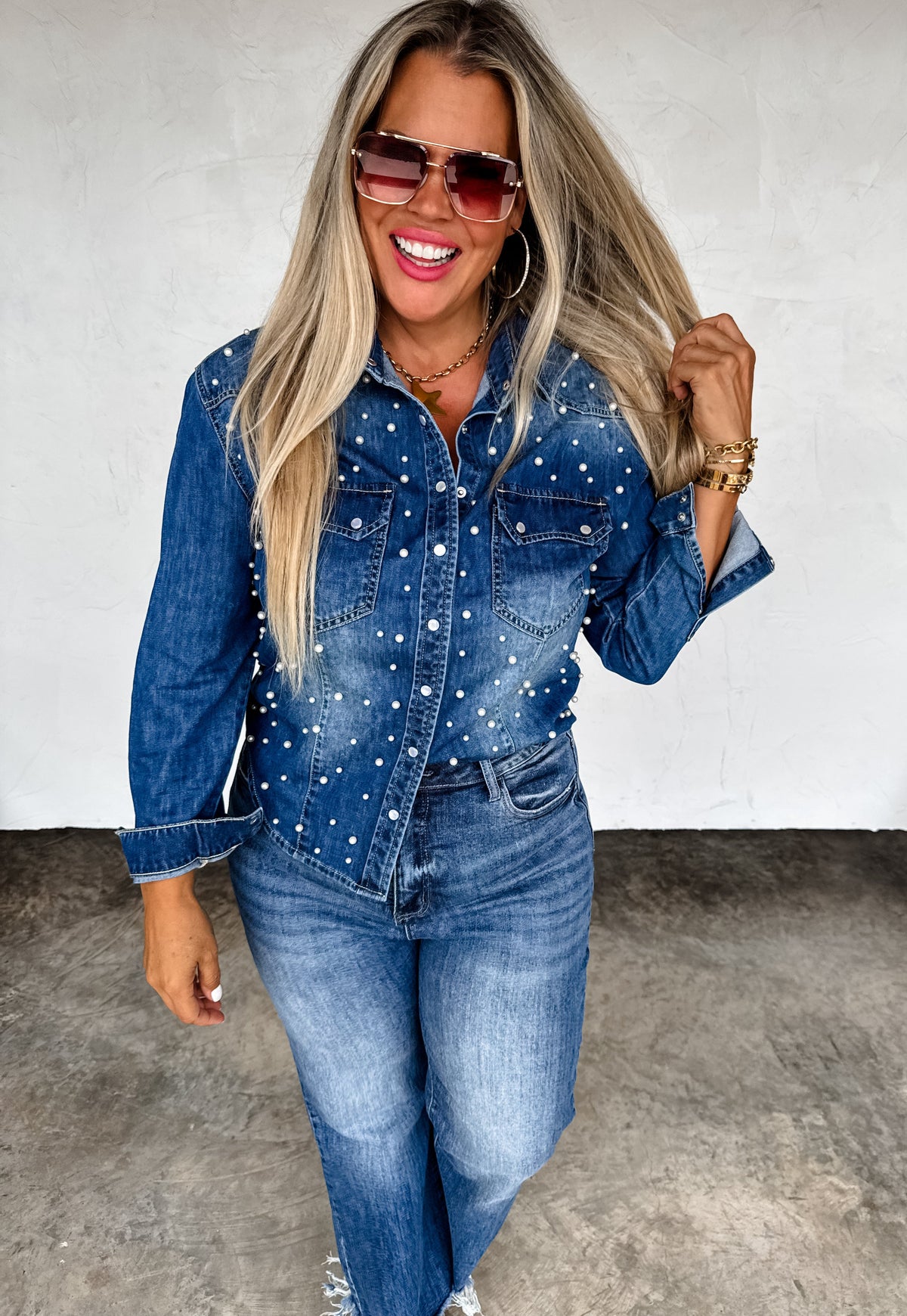 Dolly Denim Top — image 02