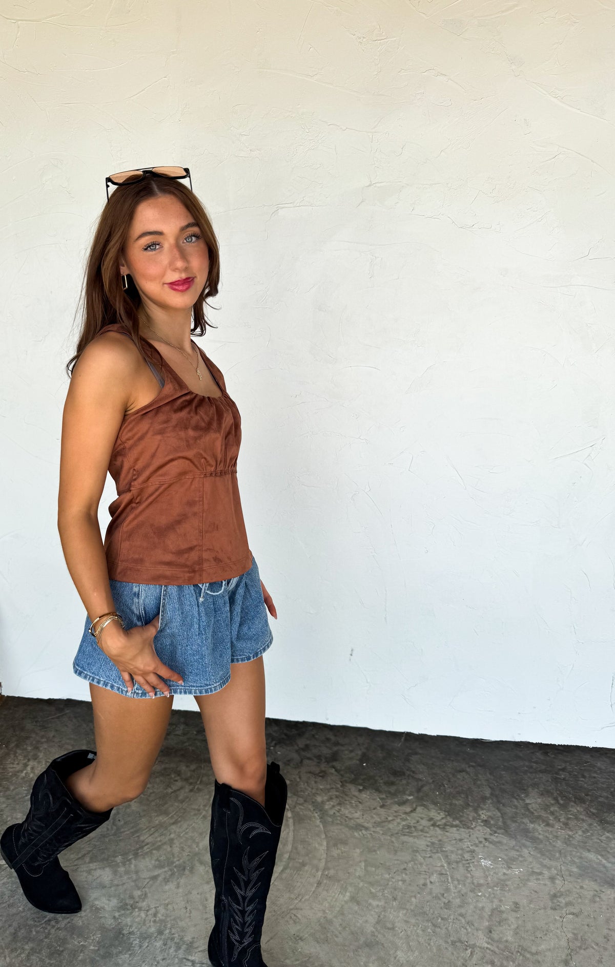 Desert Belle Suede Tank — image 02