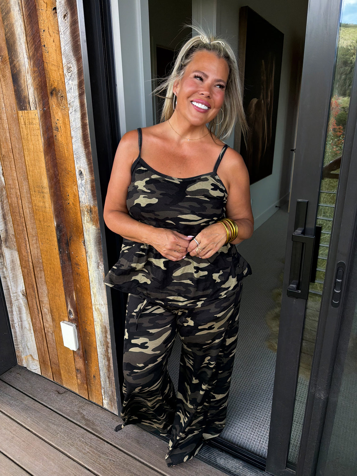 PREORDER: Camo Delilah Pant Set // ETA week of 11/2–11/16 // ships free — image 02