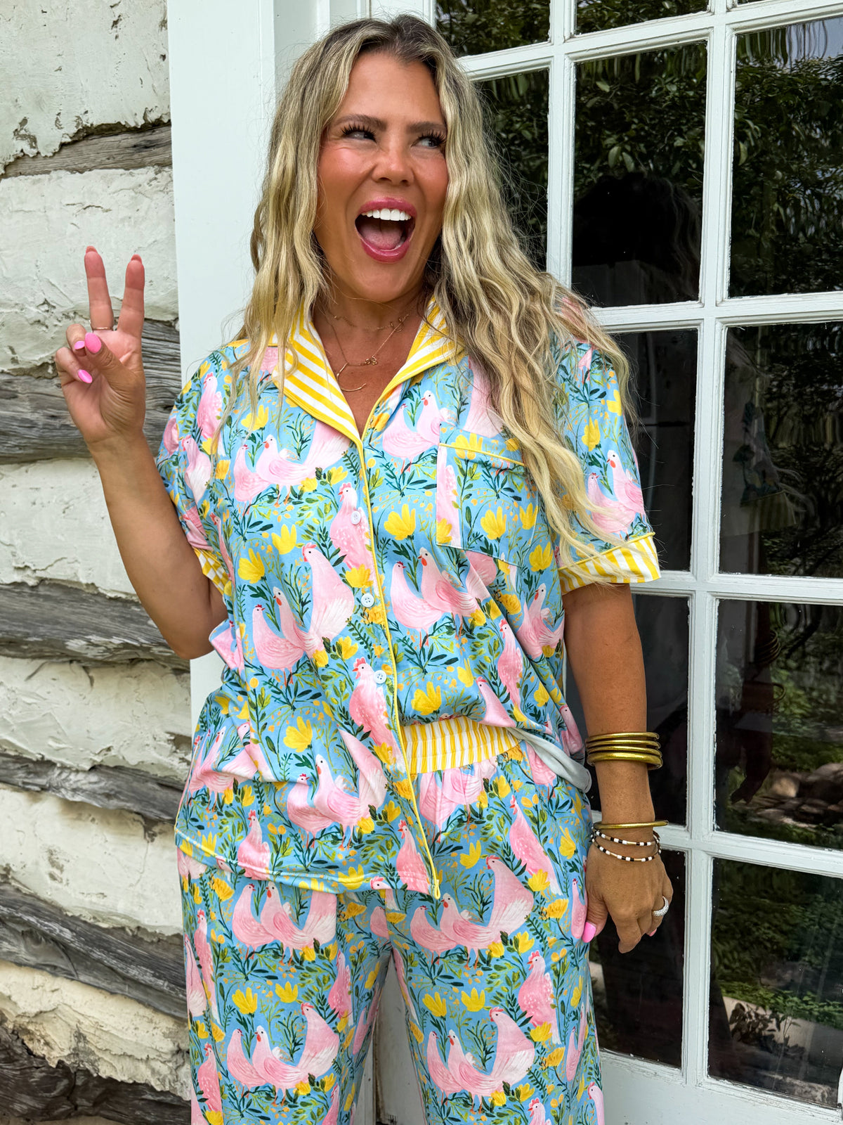In The Garden Luxe Pj Sets — image 02