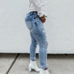 Billie Light Wash Distressed Skinny Jeans — image 02