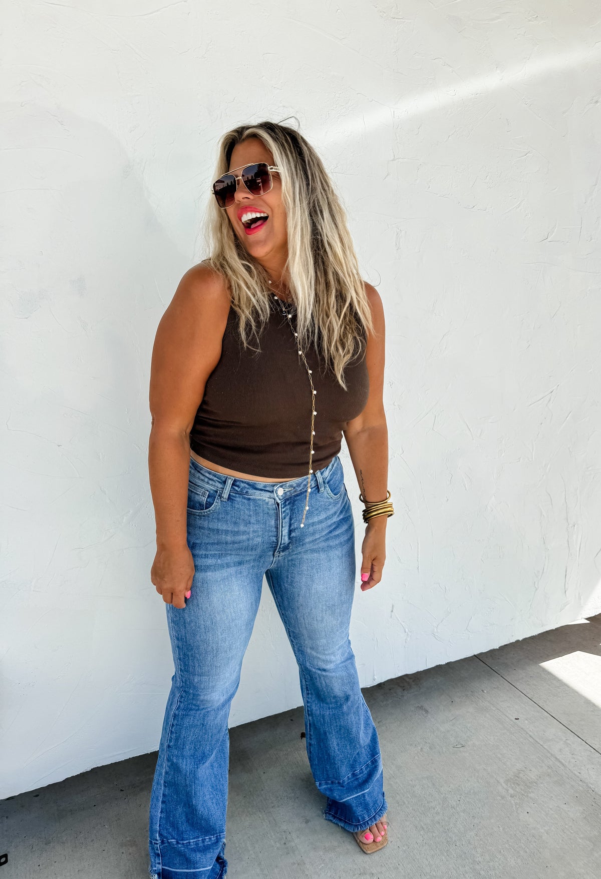 Romi Medium Wash Tummy Control Jeans — image 02