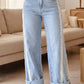 Beau Blue Lace Trim Casual Full-Length Regular Fit Jeans — image 02