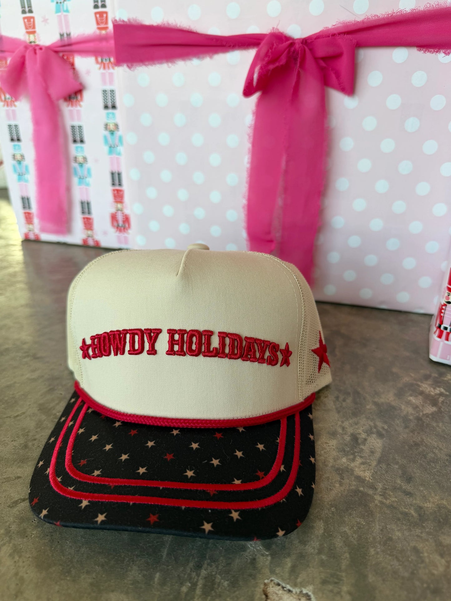 WKND DEAL // PREORDER:HOLIDAY HOTTIE TRUCKER HATS // eta September