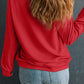 Red Gingerbread Embroidered Crewneck Sweatshirt — image 03