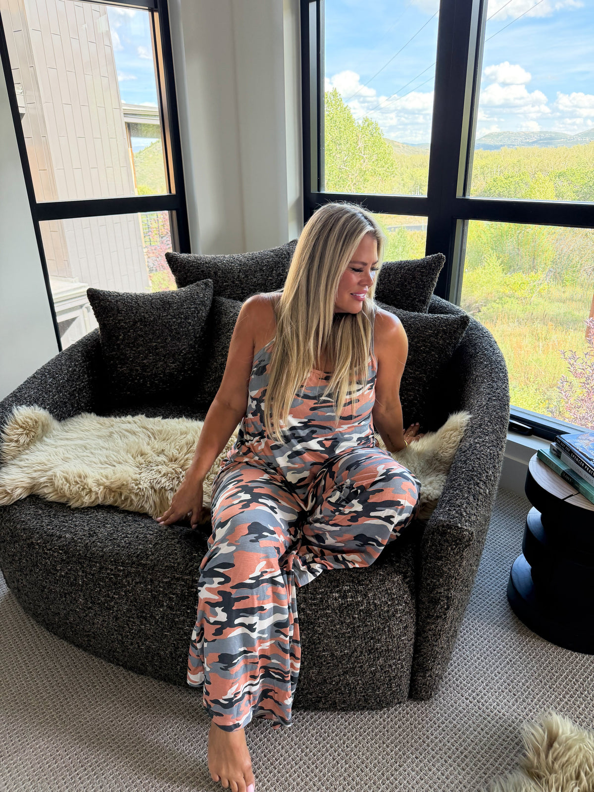 PREORDER: Camo Delilah Pant Set // ETA week of 11/2–11/16 // ships free — image 03