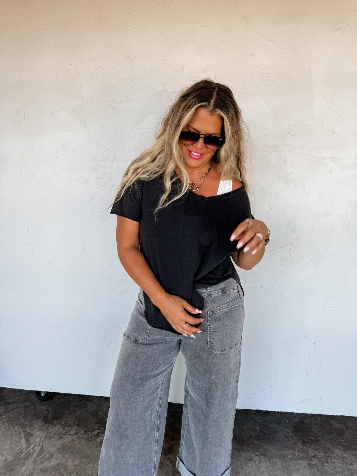Grey Clover Front Pocket Jeans — image 03