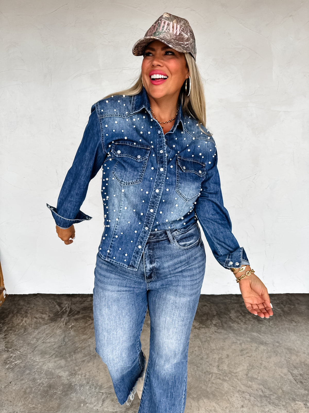 Dolly Denim Top — image 04