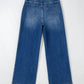 Sky Blue Tailored Seam Detail Womens Shift Jeans — image 04