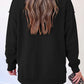 Black Plaid Merry Christmas High Neck Sweatshirt — image 04