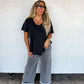 Grey Clover Front Pocket Jeans — image 04