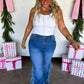 PREORDER: On the Fringe Flare Jeans // ETA mid–late December — image 04