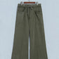 Mineral Wash Seam Detail Flare Leg Drawstring Pants — image 04