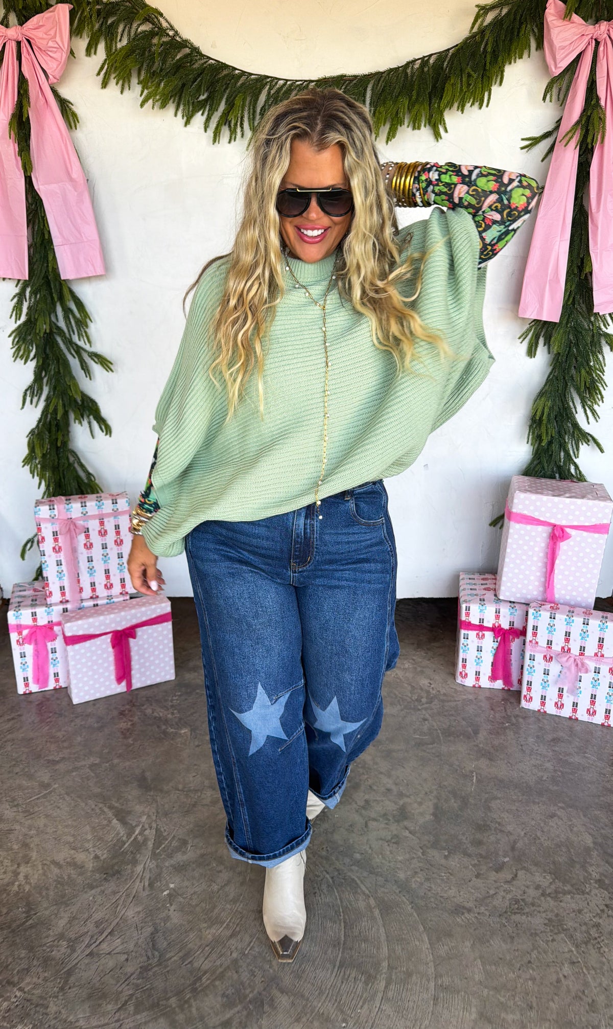 Pastel Meg Pullover Poncho — image 04