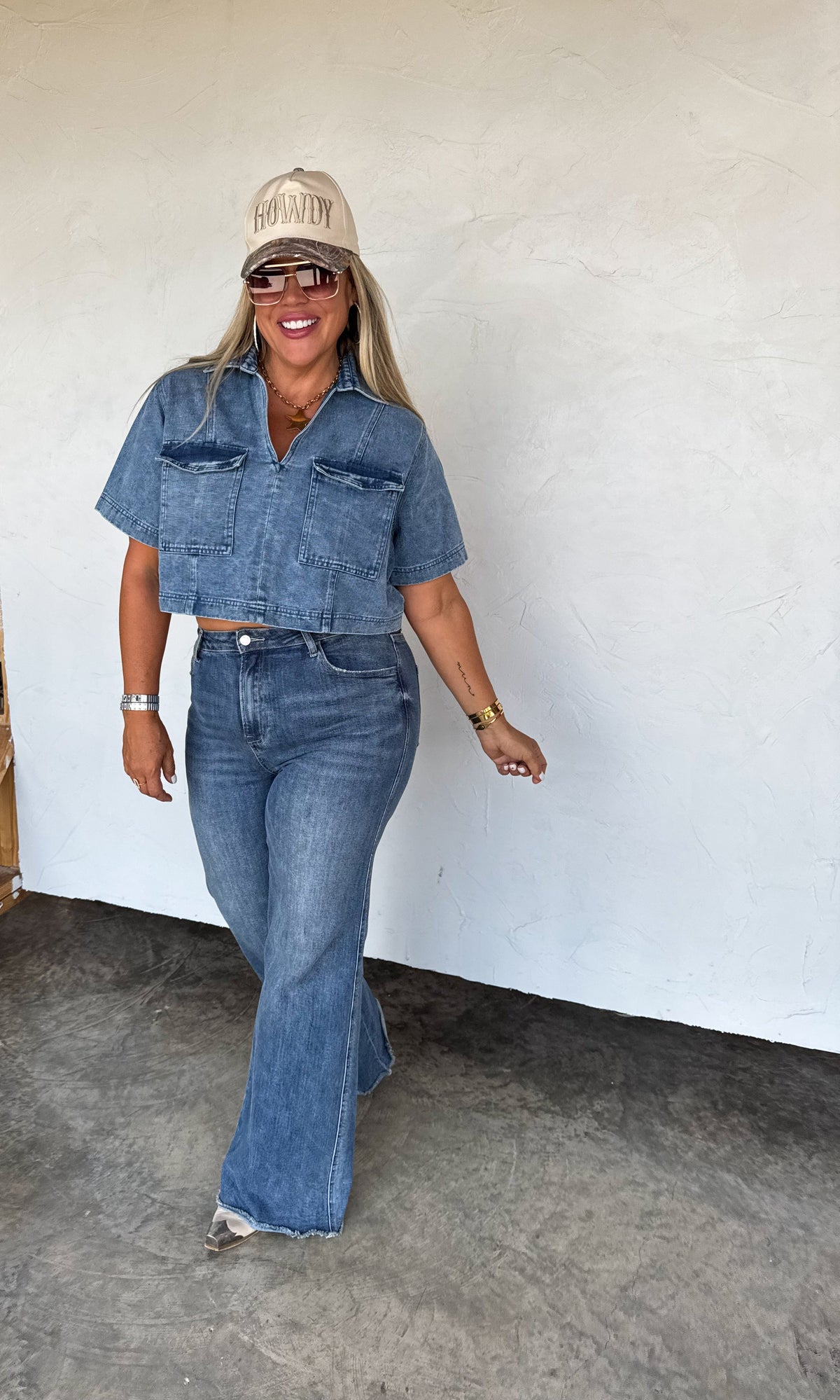 PREORDER: Andi Denim Pocket Top // ETA late December–early January — image 04