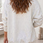 PREORDER // Light Grey WWJD Polka Dot Open Front Tunic Sweatshirt // ETA mid November — image 04