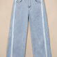 Beau Blue Lace Trim Casual Full-Length Regular Fit Jeans — image 04