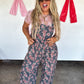Cassidy Floral Denim Overalls — image 05