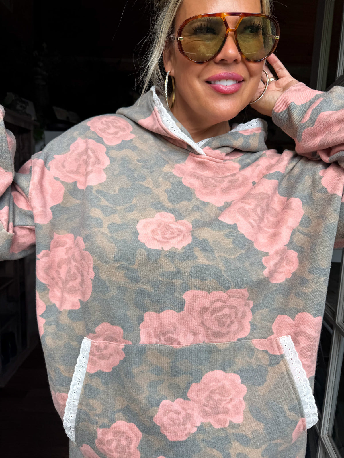 PREORDER: Vintage Rose Hoodie // ETA late December–early January — image 05